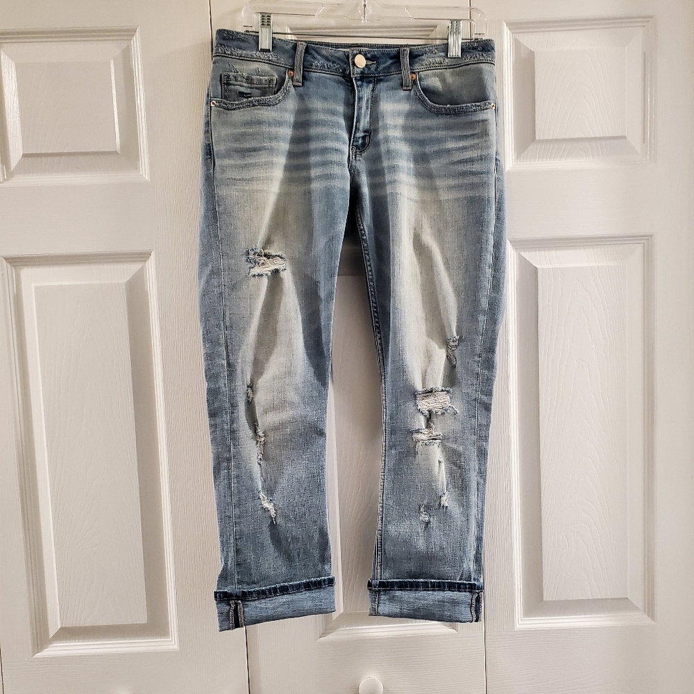 Stella Cuffed Stretch Cropped Jean - Picture 3 of 4